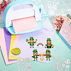 Saint Patrick's Day Carbon Steel Cutting Dies Stencils DIY-WH0309-1613-7