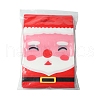 Christmas Theme Rectangle Plastic Zip Lock Candy Storage Bags OPP-FS0001-11-6