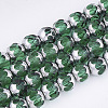 Electroplate Glass Beads Strands EGLA-T019-02E-1