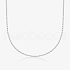 925 Sterling Silver Link Chain Necklaces EJ2248-5-1