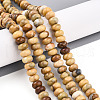 Natural Yellow Opal Beads Strands G-T140-74-1