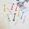 Silicone Knitting Needle Stoppers HJEW-NB00172-5