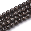 Baking Painted Round Glass Bead Strands DGLA-S084-6mm-52-1
