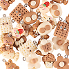 32Pcs 16 Styles Resin Pendants RESI-CJ0001-216-6