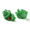 Cartoon Cute Resin 3D Frog Figurines RESI-Z024-01B-2