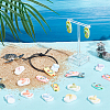  60Pcs 10 Styles Opaque Resin Decoden Cabochons RESI-NB0002-08-5