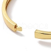 Brass Pave FireBrick Glass Hinged Bangles for Women BJEW-Z061-08C-3