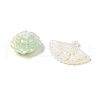 Rainbow Iridescent Plating Acrylic Beads OACR-U006-01D-2
