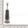 304 Stainless Steel Big Pendants STAS-K283-29AS-3