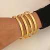 4Pcs Elegant Zinc Alloy Stackable Bracelet Set for Women DN0933-3-1