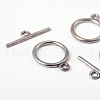 Tibetan Style Toggle Clasps X-TIBEP-A12208-S-FF-3