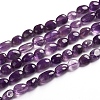 Natural Amethyst Beads Strands X-G-D0002-B33-1