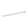 Non-Tarnish 201 Stainless Steel Links Connectors X-STAS-B011-01A-P-3
