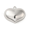 304 Stainless Steel Pendants STAS-C094-02A-P-1