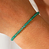 Natural Green Aventurine Beaded Bracelets for Women UZ0240-3