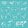 Self-Adhesive Silk Screen Printing Stencil DIY-WH0338-005-1