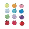Cloth Apple Alligator Hair Clips PHAR-JH00127-2