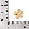 201 Stainless Steel Charms STAS-E211-13G-3