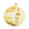 Alloy Enamel Pendants ENAM-M217-03H-G-1