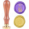 Wax Seal Stamp Set AJEW-WH0208-145-1