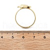 Brass Adjustable Finger Rings RJEW-D314-03G-5