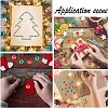 Self-Adhesive Acrylic Rhinestone Stickers DIY-FG0001-23G-7