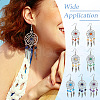 Brass Dangle Earring EJEW-TAC00017-9