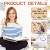 SUPERDANT 1 Set Wooden 2-Ring Loose Leaf Binder Postcard Phote Album Cover DIY-SD0001-02A-3