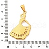 201 Stainless Steel Pendants STAS-Q344-01A-G-3