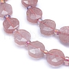 Natural Strawberry Quartz Beads Strands G-L552L-01A-2