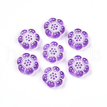 Transparent Acrylic Beads TACR-T028-47-1