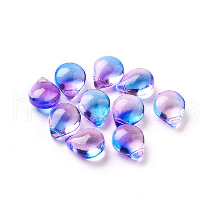 Transparent Glass Beads X-EGLA-L026-B02-1