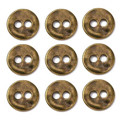 Tibetan Style Buttons TIBE-R178-AG-LF-1