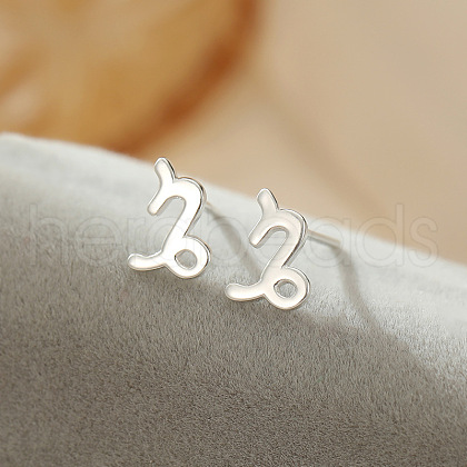 S925 Sterling Silver Stud Earrings WG164A3-09-1