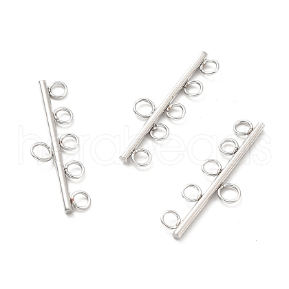 Non-Tarnish 304 Stainless Steel Chandelier Component Links STAS-E044-03P-1