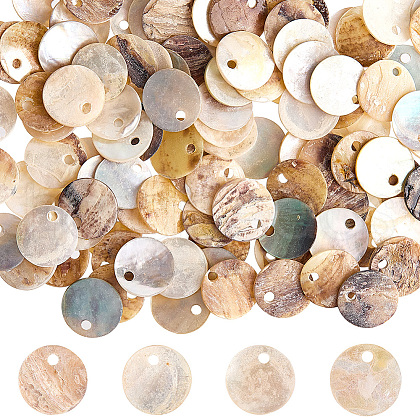 Beebeecraft Natural Akoya Shell Pendants BSHE-BBC0001-05A-03-1
