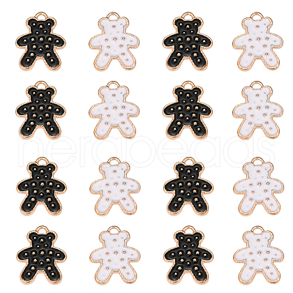Alloy Enamel Pendants ENAM-CJ0001-54-1