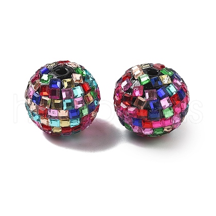 Oapque Acrylic Beads OACR-D307-01A-20mm-1