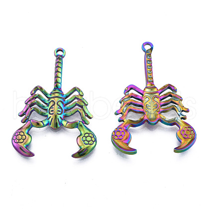 201 Stainless Steel Pendants STAS-N098-169M-1