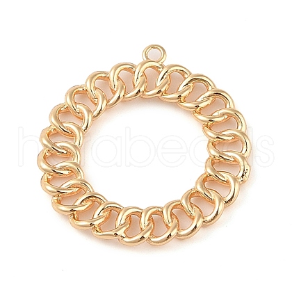 Brass Pendants KK-Q816-19G-1