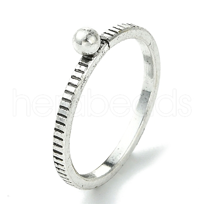 Round Alloy Finger Rings RJEW-K275-18AS-1