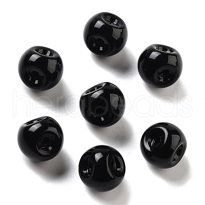 Acrylic Beads X-OACR-U005-08A-1