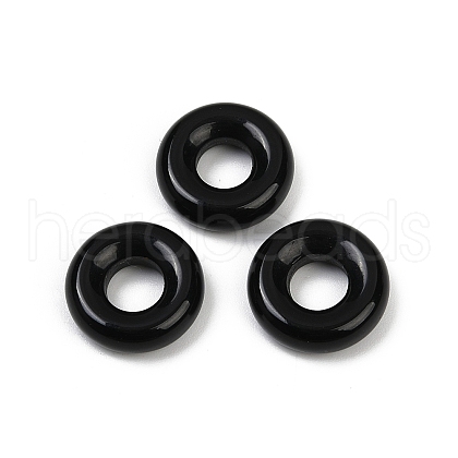 Natural Obsidian Pendants G-G202-07E-1