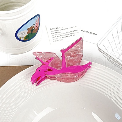 Dinosaur Acrylic Claw Hair Clips PW-WG0505F-01-1
