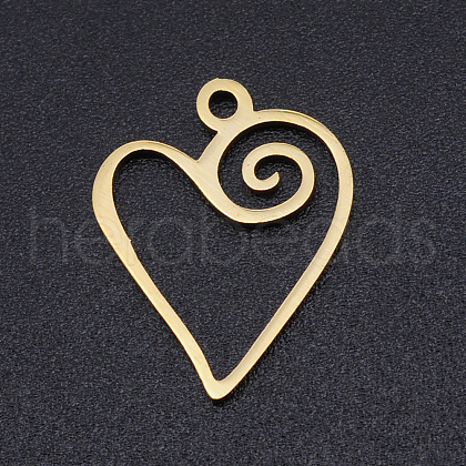 201 Stainless Steel Pendants STAS-T054-JN770-2-1