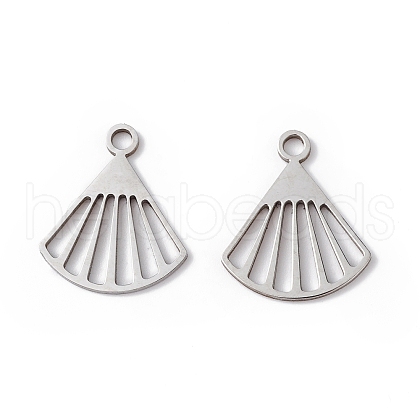 Non-Tarnish 304 Stainless Steel Pendants STAS-E186-02P-1