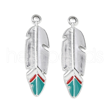CHGCRAFT 40Pcs Alloy Enamel Pendants FIND-CA0005-27A-1