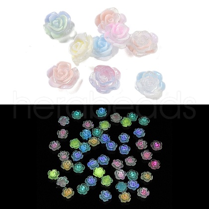 Luminous Resin Decoden Cabochons RESI-K036-09C-1