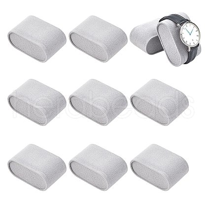 Flocking Cloth Jewelry Watch Displays BDIS-WH0004-02A-1