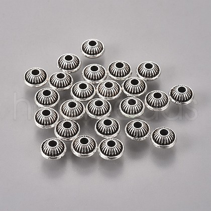Tibetan Style Alloy Spacer Beads LF8340Y-1